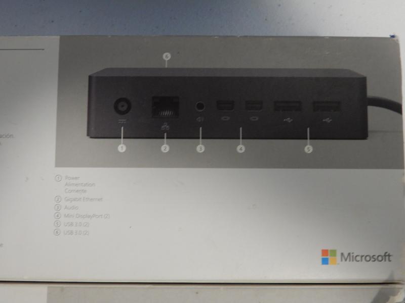 Image 2 de Station d’accueil Microsoft Surface Dock | USB 3.0 |Double écran Mini DisplayPort, Ethernet Gigabit
